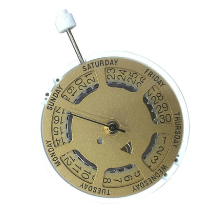 1Pc Gold Quartz Watch Movement w/ 927 Battery For Swiss ISA 1198 Watch Accessory