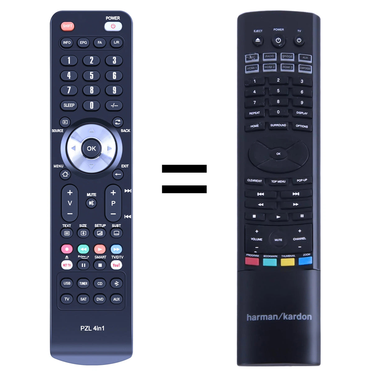 Replacement Remote Control For Harman Kardon BDS570 BDS270 BDS-570 BDS-270