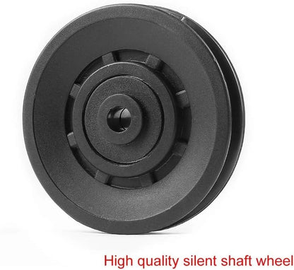 Topfinder 90mm(3.54inch) Universal Bearing Pulley Wheel for 90mm-2 PCS-P