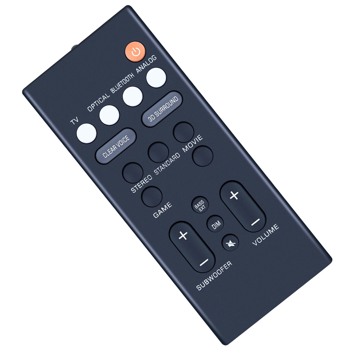 Remote Control For Yamaha SR-B20A VDQ7630 SR-C20A SR-B20ABL SR-C20ABL Sound Bar