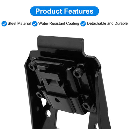 For Indian Motorcycle Driver Rider Backrest Mount, Black - 2879543
