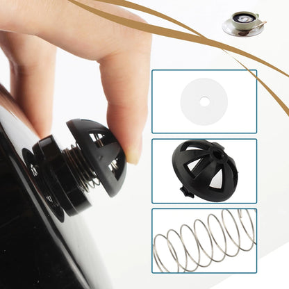 Coffee Machine Brew Basket Bottom Spring Loaded Stopper Kits 2 Pcs
