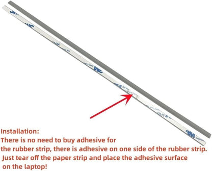 Laptop Bottom Cover Rubber Non-Slip Bumper Foot Feet Pad Strips...