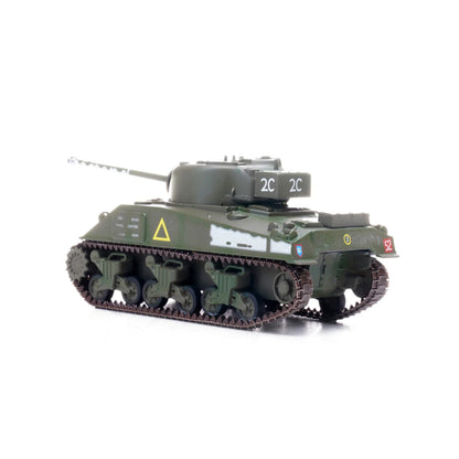 For Airfix 10cm Alloy 1/72 WWII Britain Sherman Firefly Tank Finished Model Gift
