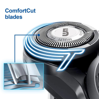 SH50 Replacement Heads For 5000 Shavers S5160, S5210, 1 Count (Pack of 3)