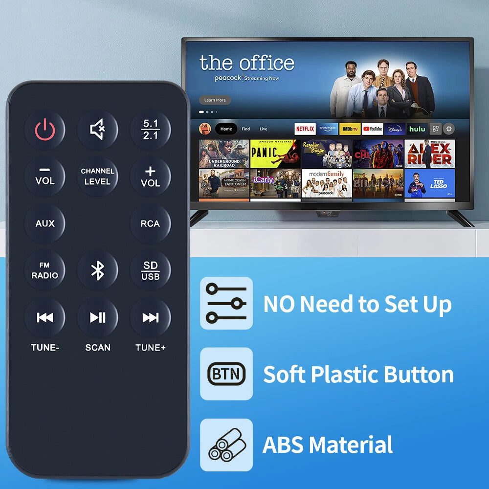 R10004 Replace Remote Control For Z607 Logitech 5.1 Surround Sound Speakers