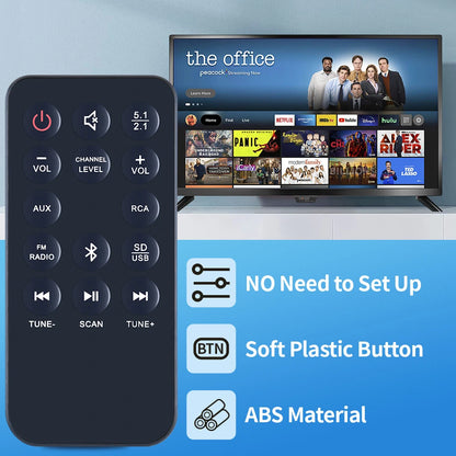 R10004 Replace Remote Control For Z607 Logitech 5.1 Surround Sound Speakers