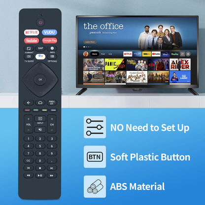 NH800UP Voice Remote Control For Philips Android TV 43PFL5604 75PFL5604