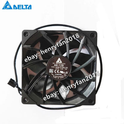 Delta AK-12B AUB1212MJ-00 Axial Fan 12V 0.30A 120*120*25MM PWM Computer Case Fan