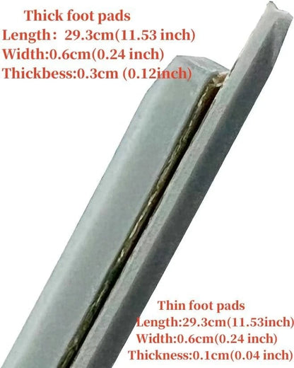 Laptop Bottom Cover Rubber Non-Slip Bumper Foot Feet Pad Strips...