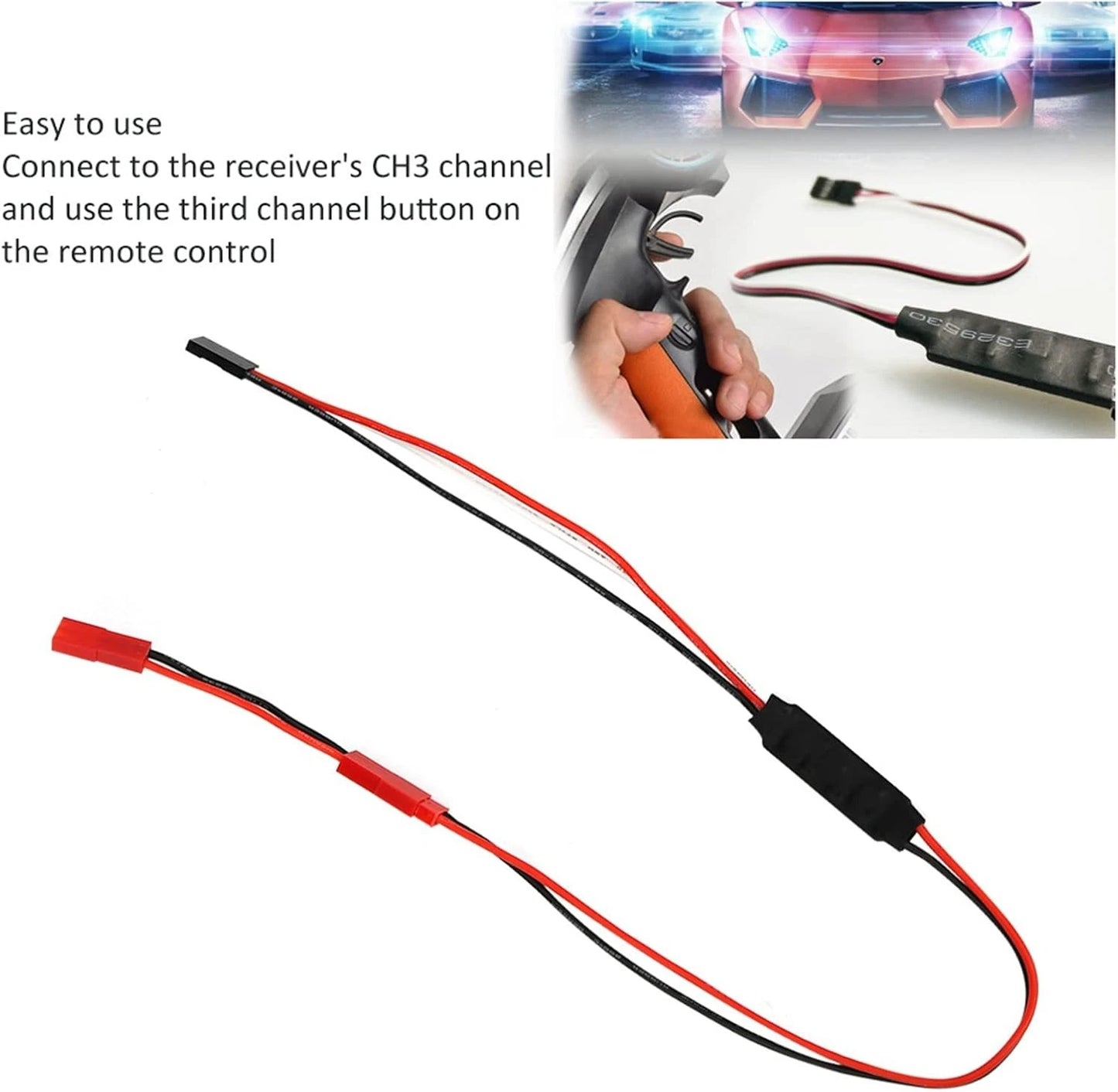 RC Winch Controller Adapter Plug, Universal Parts Accessory Fit for...