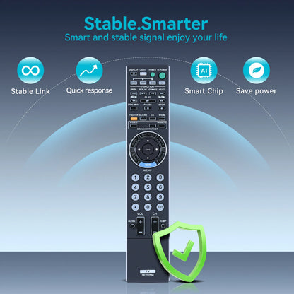 RM-YD029 Remote Control For Sony Bra TV KDL-40Z5100 KDL-46XBR10