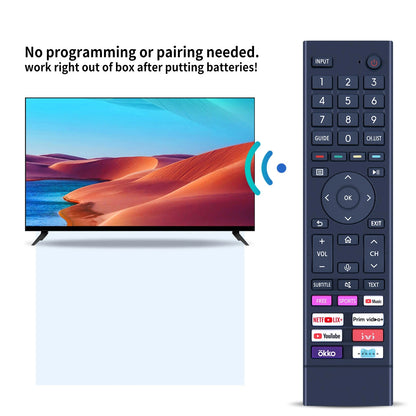 ERF3E80H Replacement Remote Control For Hisense Smart TV