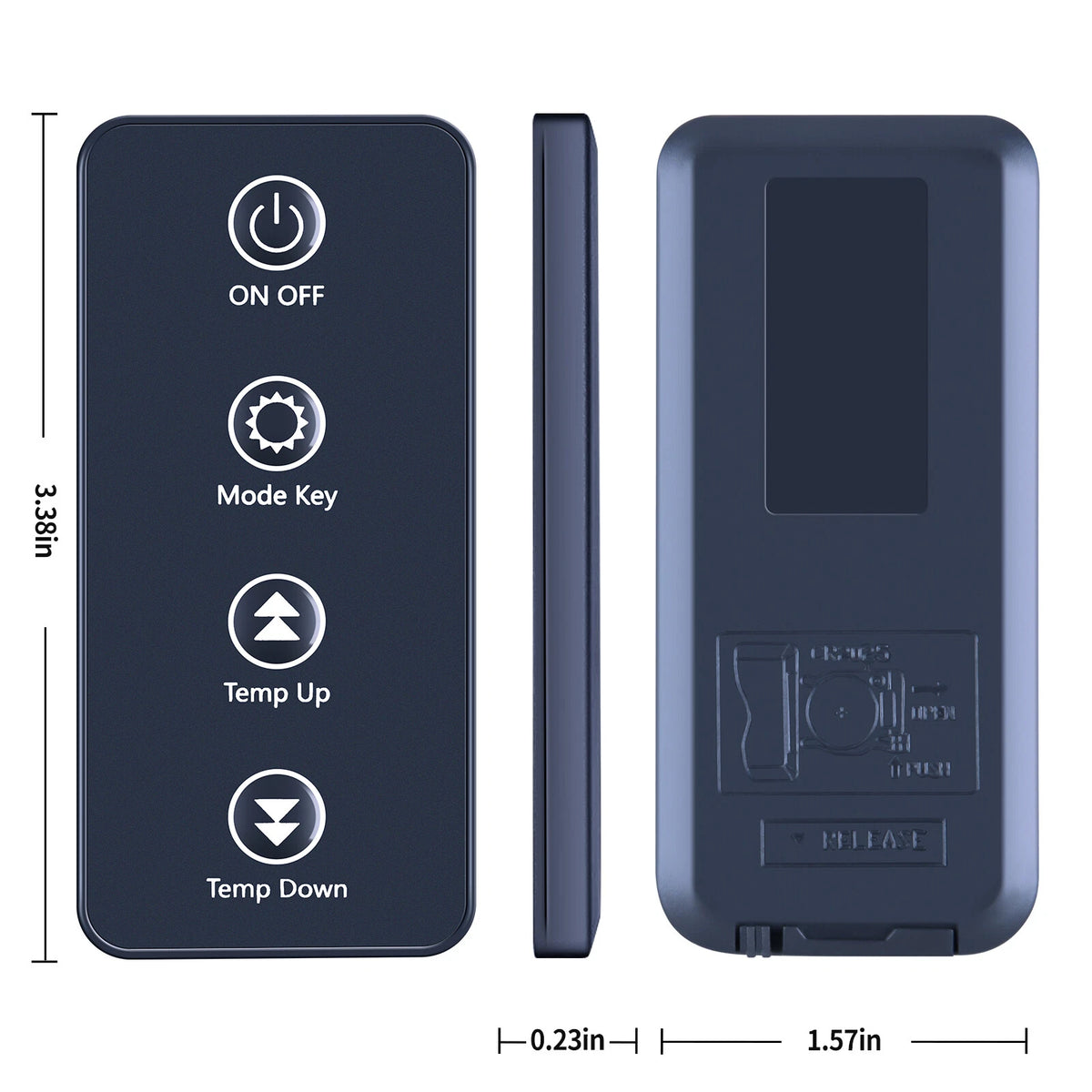 Remote Control For EdenPURE Heaters US004 YN022 US1000 USA1000 and GEN4