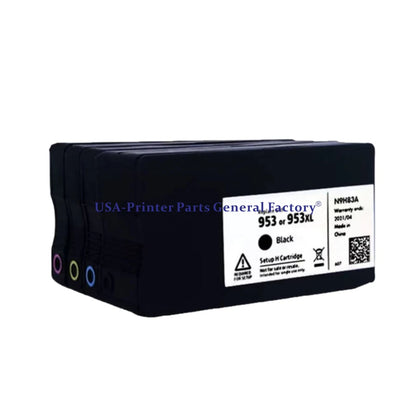 4 pcs Ink Cartridge For HP 953XL For HP OfficeJet Pro 7740 8720 8710 8210 8715