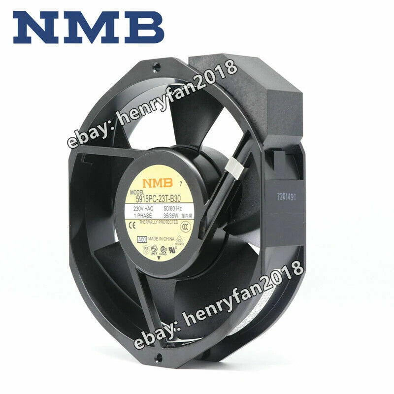 NMB Fan 5915PC-23T-B30 Axial Fan 230VAC 35W 50/60Hz UPS Power Supply Cooling Fan