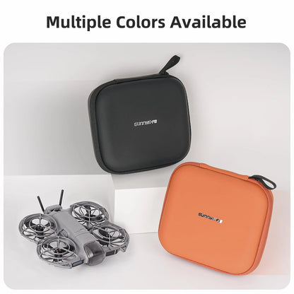 FSIDIWT Storage Bag for DJI Neo 2, Portable Travel Case Small, Orange