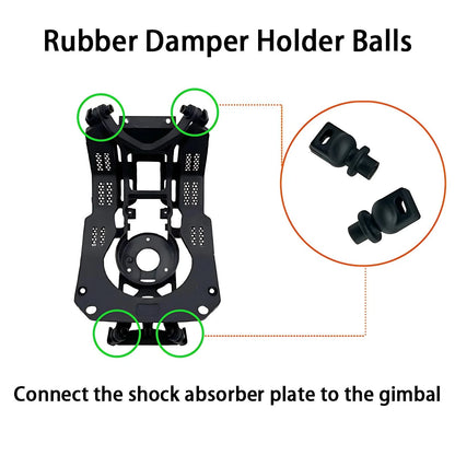 ZWLLKJGS DJI Air 3 Replacement 2 inches x 2 x 1 inch, Black