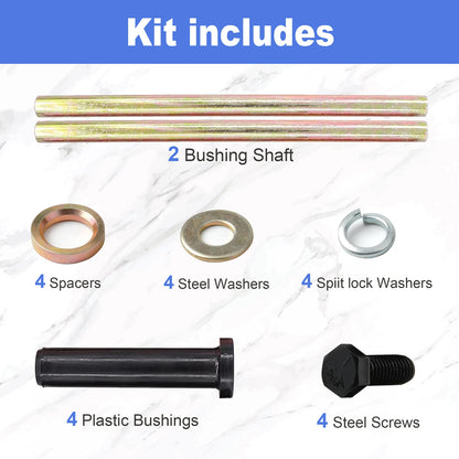 Two Front Lower A-Arm Bushing Shaft Kit Polaris Trail Boss 325 2000-2002