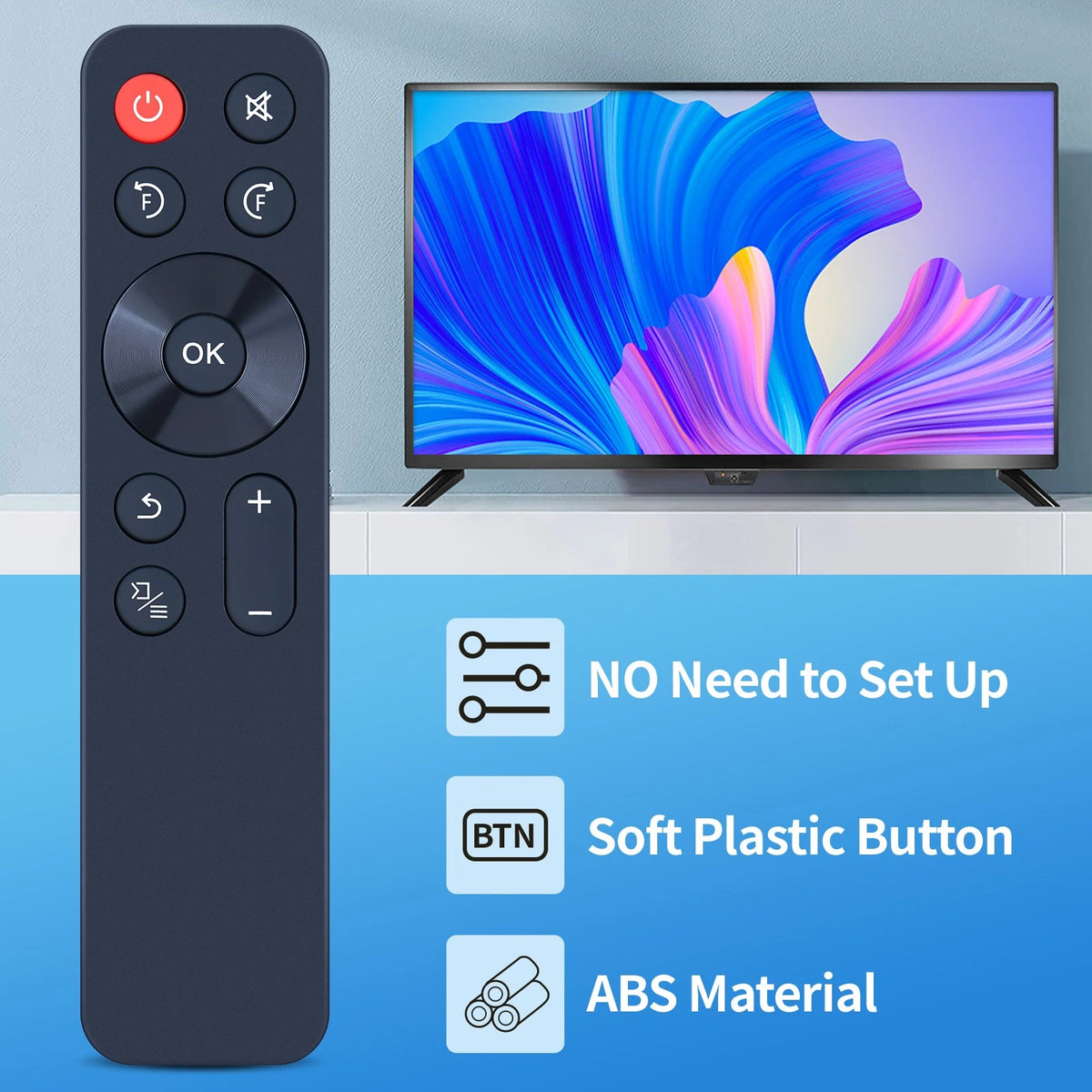 Remote Control For NexiGo Projector PJ20 PJ30