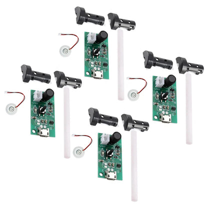 For DIY Humidifier Upgrade 4PCS USB Ultrasonic Fogger Driver Board Set Durable