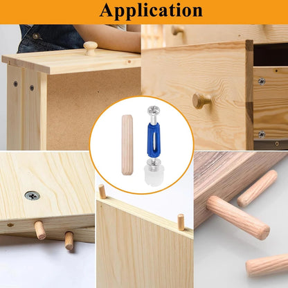 120PCS Cam Locks for Furniture,3-in-1 Eccentric Hardware 120PCS, silver