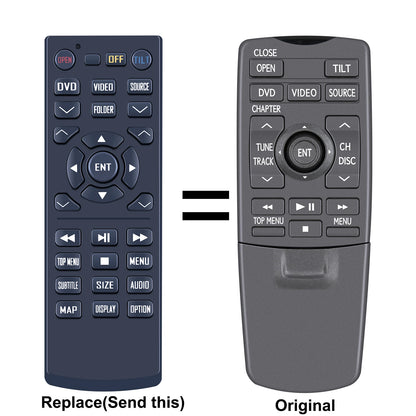 Remote Control For 2007-2010 LEXUS LS600 LX570 REAR SEAT ENTERTAINMENT DVD