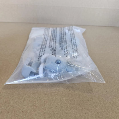 8 Pcs Top/Bottom Shower Door Rollers/Runners/Pulleys/Wheels Bathroom Gray