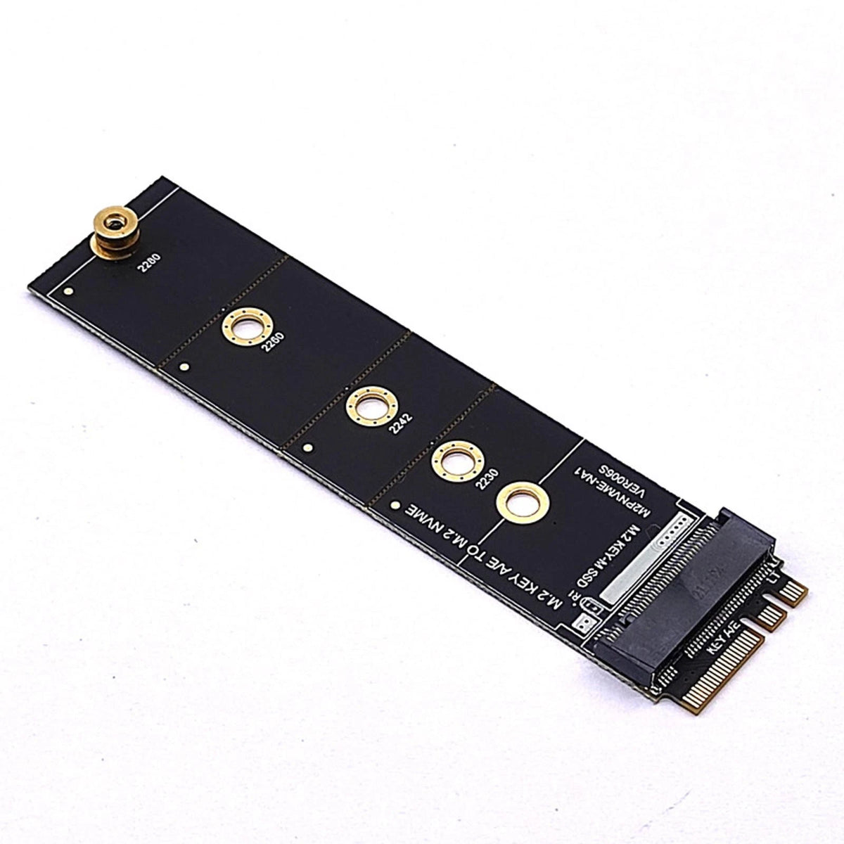 M2 KEY A-E to NVME Adapter Card Holder For NVME PCI Express SSD Port 2230 2242