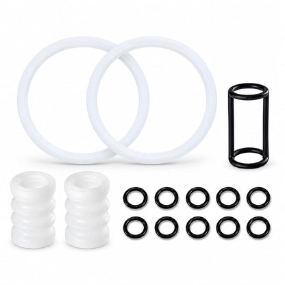 FROZTIVA 15-Piece Seal Kit for VEVOR Soft Serve Ice Small, Black amd White