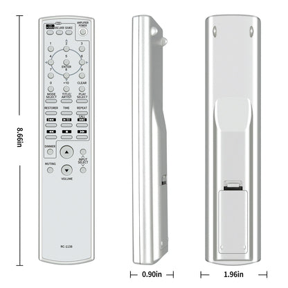 Replacement Remote Control For Denon Hi-Fi Audio RC-1138 DCD-2010AE PMA-A100
