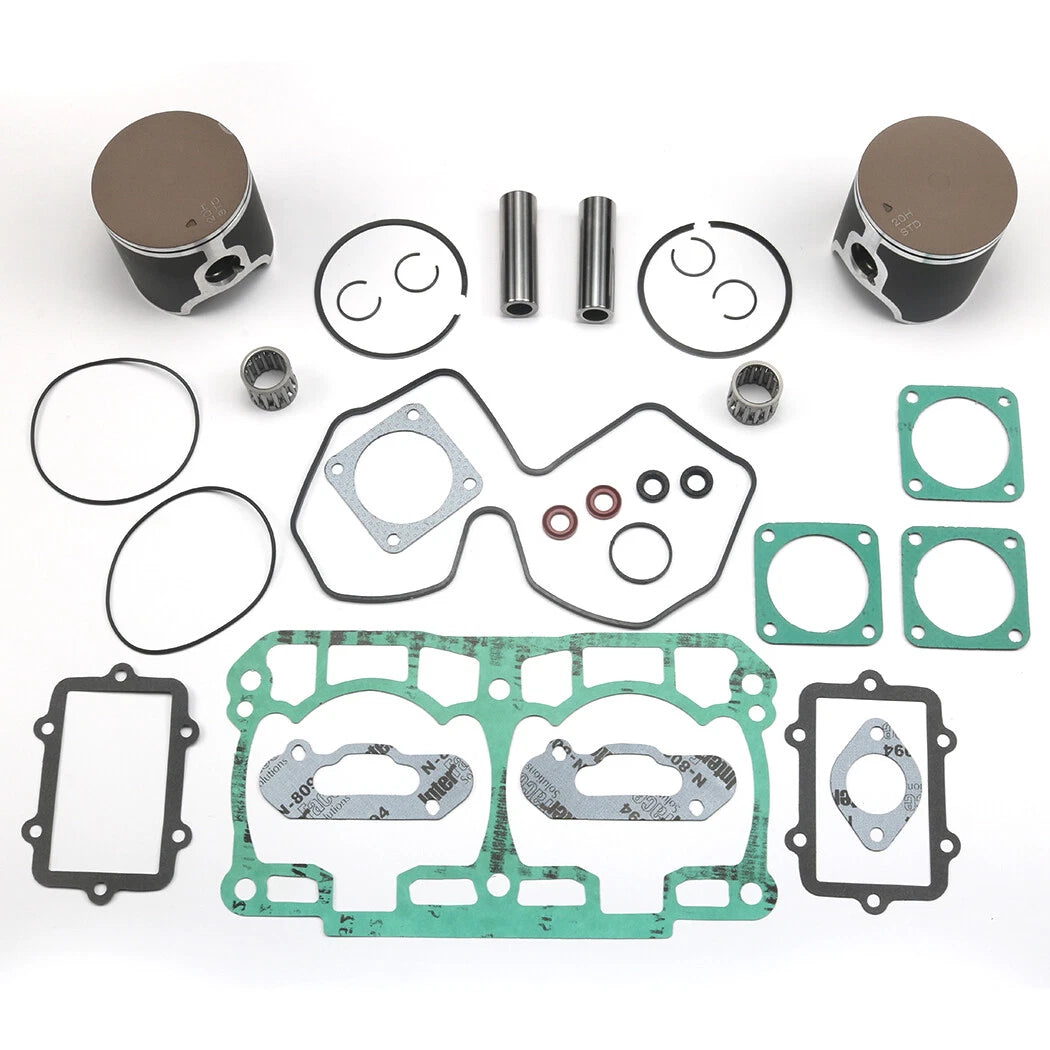 For 2007-11 SKI-DOO SUMMIT 800R 800 TOP END REBUILD KIT PISTONS BEARINGS GASKETS
