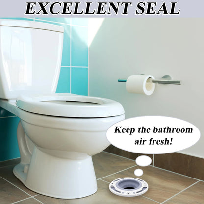 Toilet Flange Repair Kit Fits for 4 Inch 5 or Special 3 Drain Gray