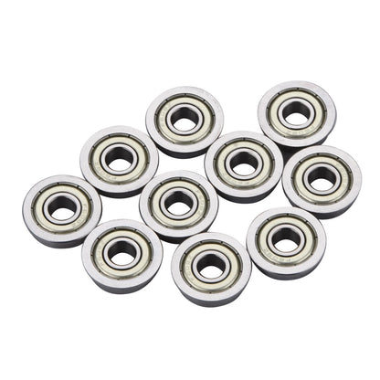 10x Metric Flanged Bearing Flange Ball Bearing F608ZZ 8*22*7mm Flange Bearing