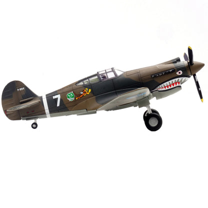 13cm Diecast Alloy 1/72 WWII US For Curtiss P-40C Warhawk Fighter 1PCS Model