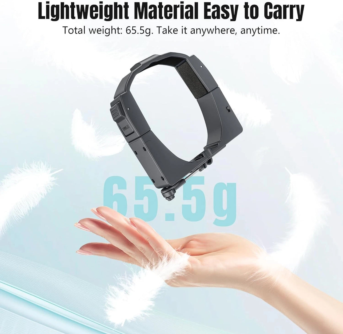 YBING Payload Release Device for DJI Mavic 4, Rechargeable Light Sensor black