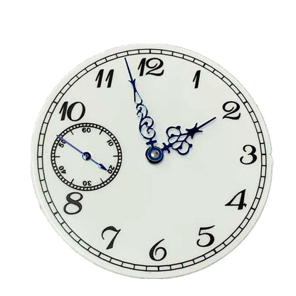 37mm Watch Dial Face+ Blue Watch Hands Kit for ETA 6497 ST3600 Movement A