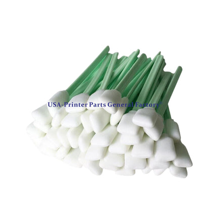 100Pcs Printhead Print Head Sponge cleaning sticks swabs For Epson DX5 DX7