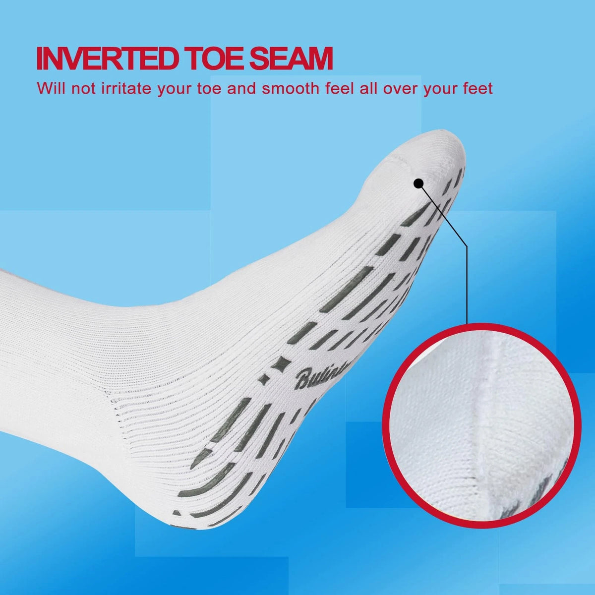 Bulinlulu Extra Width Diabetic Socks Women Men-4 Pairs Super Wide WIDE, Black