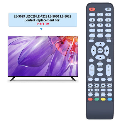 Remote Control For Pixel Smart LCD LED TV LE-5029 LE5029 LE-4229 LE-50D1 LE-5028