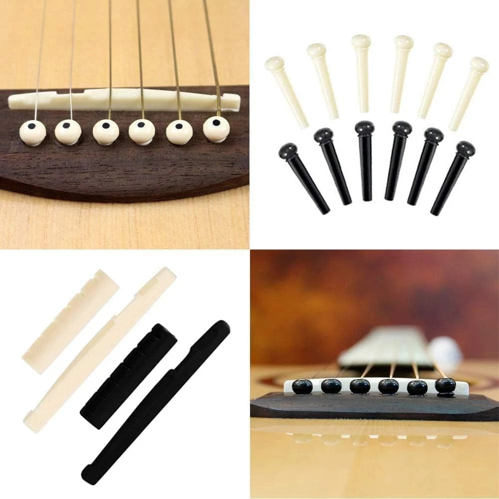 Guitar Accessories Kit Include Acoustic Update Kit-48PCS, Multicolor