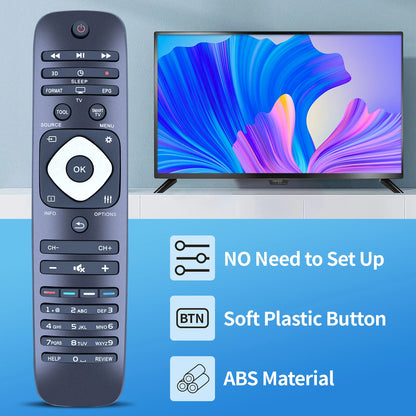 Remote Control For Philips 24 32 39 42 50 55 inch PFL3045/T3 HFL3336 43PU