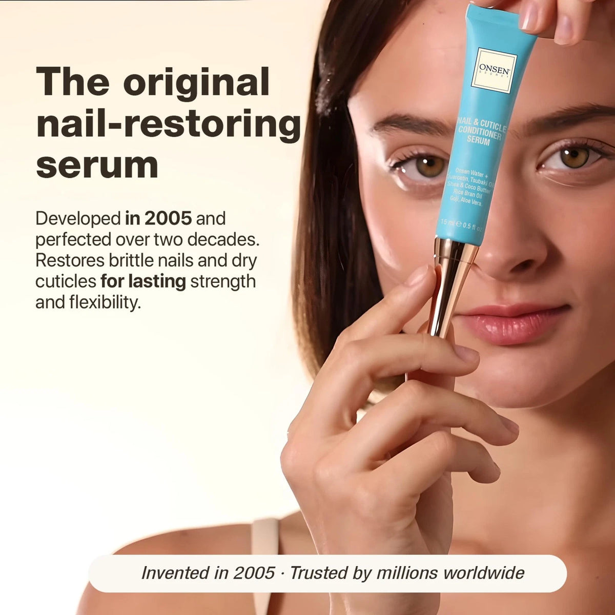 Onsen Nail & Cuticle Cream 0.5 Fl Oz (Pack of 1), 1)