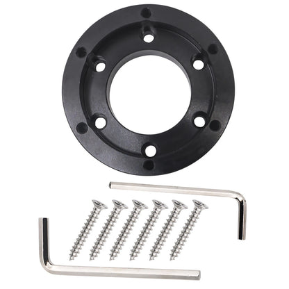 Black 70MM Racing Steering Wheel Adapter Plate For Logitech G29 G920 G923 Parts;