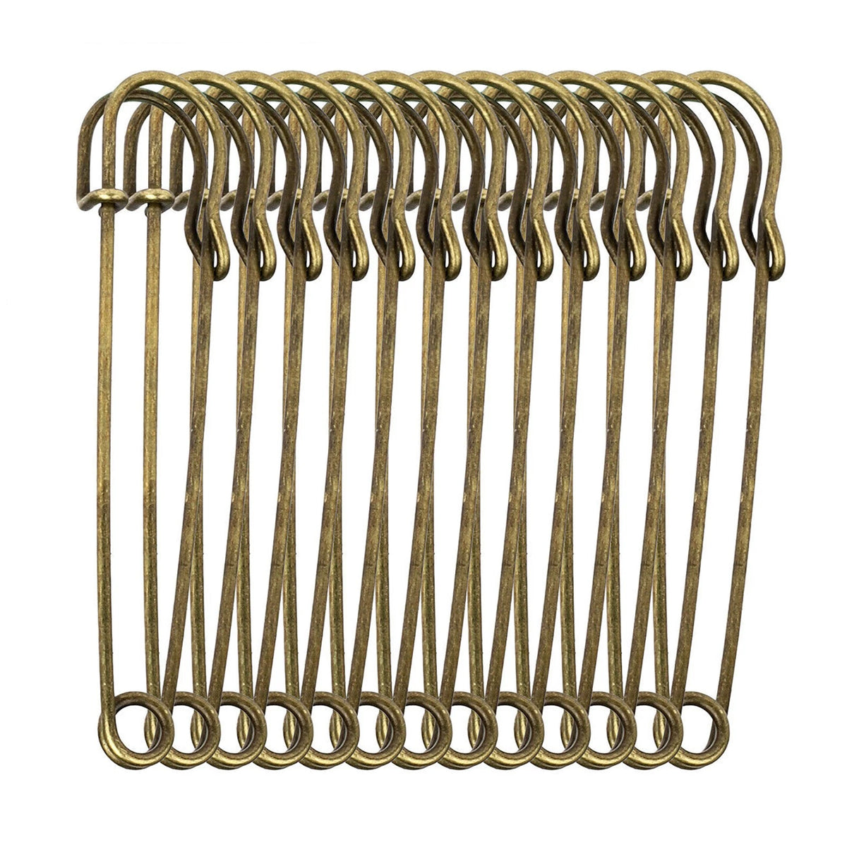 30Pcs/Set Large Heavy Duty Metal Safety Pins Brooch Pins DIY Sewing Tools