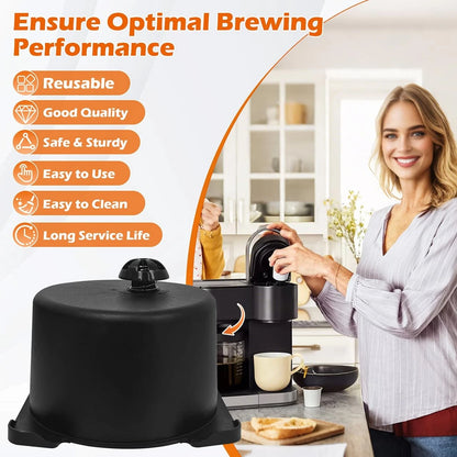 Coffee Brew Basket Replacement for K-Duo Essentials (Only universal, Black