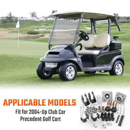 CLUBRALLY Club Car Precedent Black-Club Front End Repair Kit