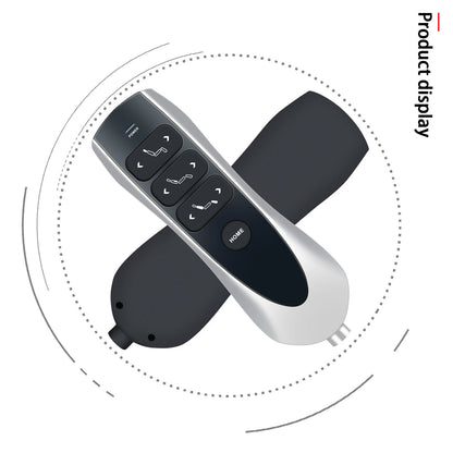 For Okin 7 Button 7 Pin Lift Chair Recliner Remote Handset with USB / Bluelight