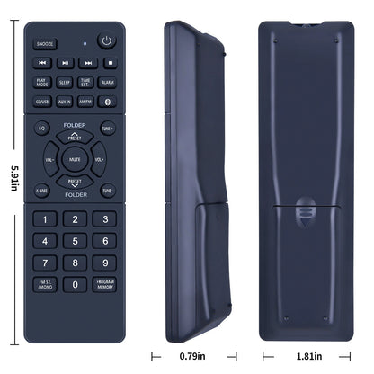 Remote Control For Jensen JBS-300 Bluetooth Stereo Music System