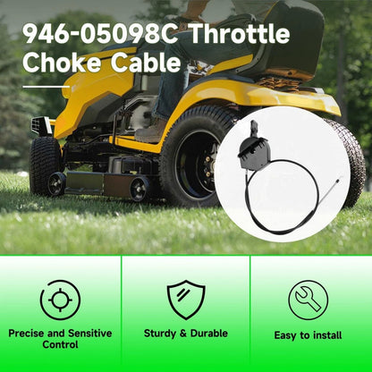 946-05098 130cm Lawn Tractor Throttle Cable For Cub Cadet XT1-LT46 XT1-LT46FAB